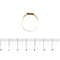 Bague Bague chevalière 3 ors en or jaune 18 kt 58 Facettes 38314