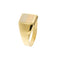 Bague Bague chevalière 3 ors en or jaune 18 kt 58 Facettes 38314