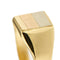 Bague Bague chevalière 3 ors en or jaune 18 kt 58 Facettes 38314