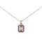 Collier Unoaerre - Collier en or blanc 18 kt avec rubis et diamants 58 Facettes 37037
