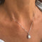 Collier Unoaerre - Collier en or blanc 18 kt avec rubis et diamants 58 Facettes 37037