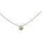 Collier Collier point lumineux en or blanc 18k avec diamant 0,30 ct 58 Facettes 40532