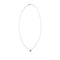 Collier Collier point lumineux en or blanc 18k avec diamant 0,30 ct 58 Facettes 40532