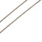 Collier Collier point lumineux en or blanc 18k avec diamant 0,30 ct 58 Facettes 40532