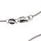 Collier Collier point lumineux en or blanc 18k avec diamant 0,30 ct 58 Facettes 40532