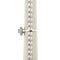 Bague 53 Bague fleur en or blanc 18 kt, émeraude et diamants 58 Facettes 40468