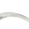 Bague Bague bandeau en or blanc 18 ct pavée de diamants 58 Facettes 40230