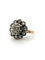 Bague 53 Bague ancienne à rosette avec diamants taille ancienne, env. 2,60 ct 58 Facettes 517/26 G