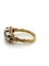 Bague 53 Bague trilogie de style victorien en or jaune 18 kt avec diamants 58 Facettes 589/26 R