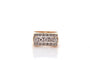Bague 53 Bague vintage en or 18 carats et platine sertie de diamants 58 Facettes 27490dv