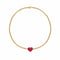 Bracelet Heart to Have - Bracelet en or 18k avec rubis 58 Facettes GBT1038YG_20261012
