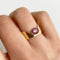 Bague 50 AITCHES - Love More - Bague cigare en or 18k avec saphir rosewood rose 58 Facettes GBR1207RP_20261012