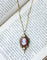 Collier Collier ancien - Camée en agate, perles et diamants, or rose et jaune 58 Facettes