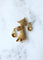 Broche Broche porteuse d’eau asiatique en or jaune, années 1960 58 Facettes