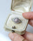 Bague 49 Bague dôme Art déco en or blanc et platine avec diamants 58 Facettes