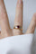Bague 52 Bague jonc ancienne en or jaune, rubis birman et diamants 58 Facettes