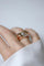 Bague 54 Bague Tank - diamants 0,50 ct en or et platine 58 Facettes