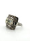 Bague 54 Bague Art déco en platine 950 avec diamants taille ancienne 58 Facettes 578/26 B