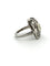 Bague 54 Bague Art déco en platine 950 avec diamants taille ancienne 58 Facettes 578/26 B