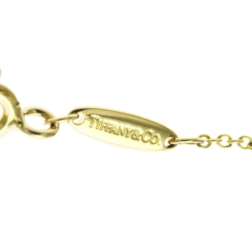 Pendentif Tiffany & Co. - Pendentif Elsa Peretti Diamonds By The Yard en or rose 18k, diamant poire 58 Facettes yxt2mgtfta