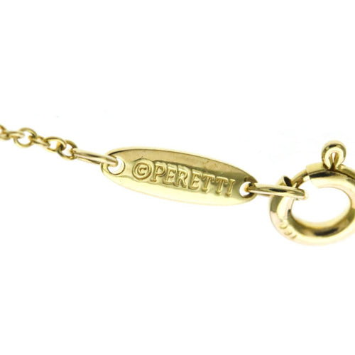 Pendentif Tiffany & Co. - Pendentif Elsa Peretti Diamonds By The Yard en or rose 18k, diamant poire 58 Facettes yxt2mgtfta