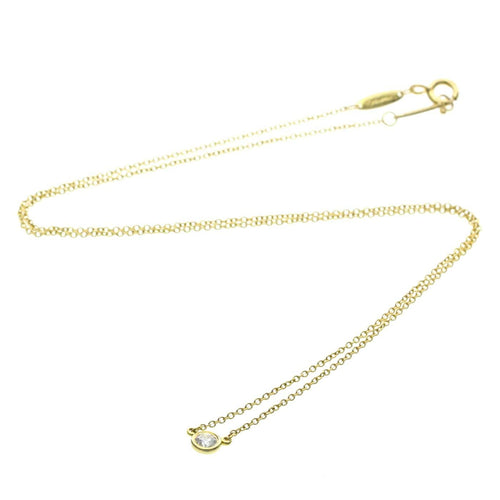 Pendentif Tiffany & Co. - Pendentif Elsa Peretti Diamonds By The Yard en or rose 18k, diamant poire 58 Facettes yxt2mgtfta