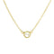 Pendentif Tiffany & Co. - Pendentif Elsa Peretti Diamonds By The Yard en or rose 18k, diamant poire 58 Facettes yxt2mgtfta