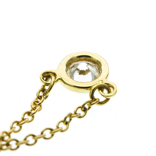 Pendentif Tiffany & Co. - Pendentif Elsa Peretti Diamonds By The Yard en or rose 18k, diamant poire 58 Facettes yxt2mgtfta
