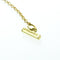 Pendentif Tiffany & Co. - Pendentif T Circle en or jaune 18k avec diamant 58 Facettes wj0zipki39