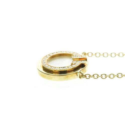 Pendentif Tiffany & Co. - Pendentif T Circle en or jaune 18k avec diamant 58 Facettes wj0zipki39