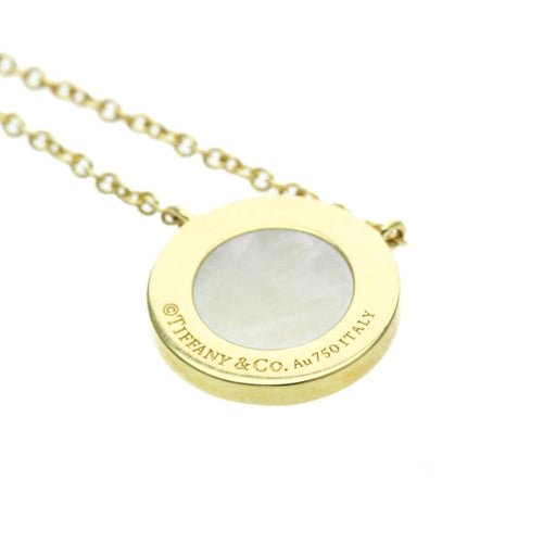 Pendentif Tiffany & Co. - Pendentif T Circle en or jaune 18k avec diamant 58 Facettes wj0zipki39