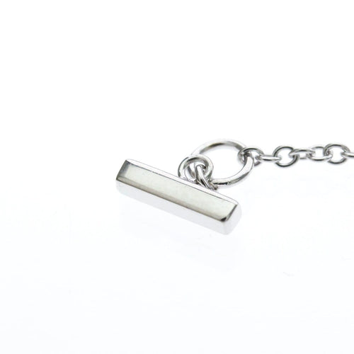Pendentif Tiffany & Co. - Pendentif T Smile en or blanc 18k 58 Facettes onu1eo3btz