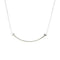 Pendentif Tiffany & Co. - Pendentif T Smile en or blanc 18k 58 Facettes onu1eo3btz