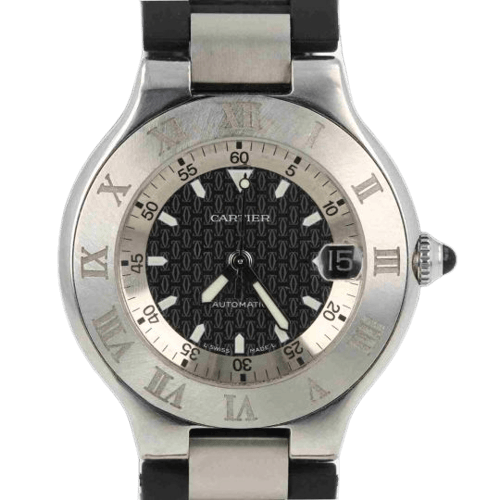 Montre Cartier - Montre Must 21 Autoscaph 58 Facettes MT47832