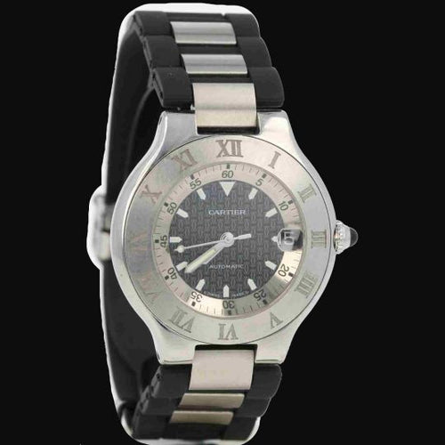 Montre Cartier - Montre Must 21 Autoscaph 58 Facettes MT47832