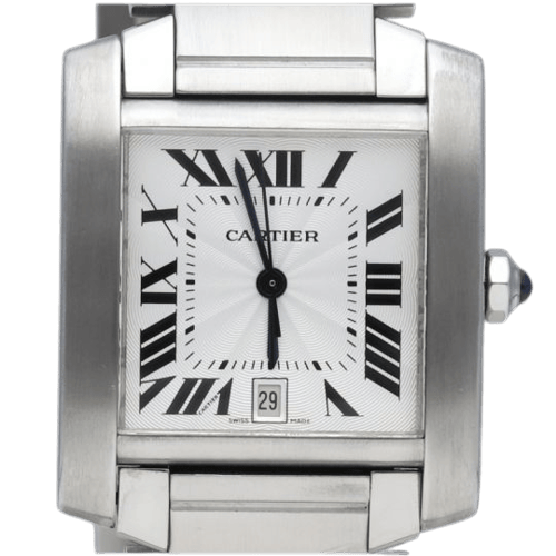 Montre Cartier - Montre Tank Française GM automatique 58 Facettes MT47760