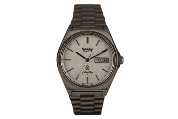 Montre Seiko Silverwave - Montre à quartz en acier 8229-8000 58 Facettes TOT-11089