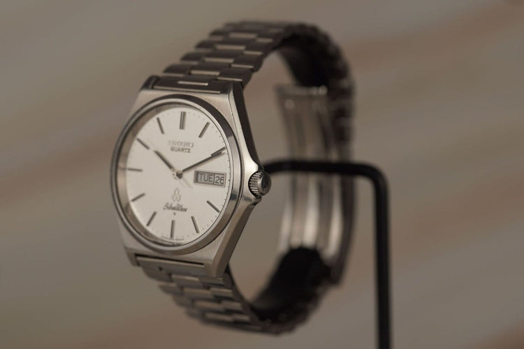 Montre Seiko Silverwave - Montre à quartz en acier 8229-8000 58 Facettes TOT-11089
