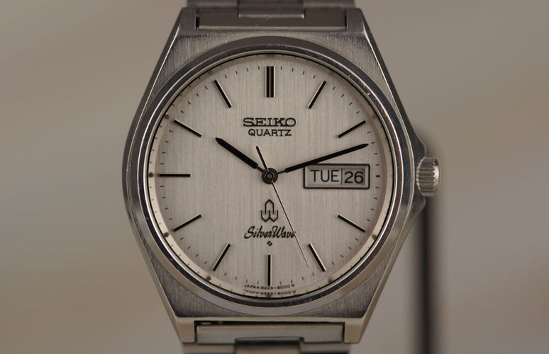 Montre Seiko Silverwave - Montre à quartz en acier 8229-8000 58 Facettes TOT-11089