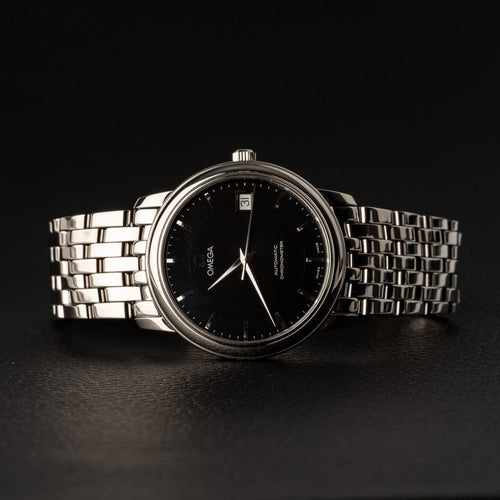 Montre Omega De Ville - Montre automatique en acier, 1986 58 Facettes TOT-02241
