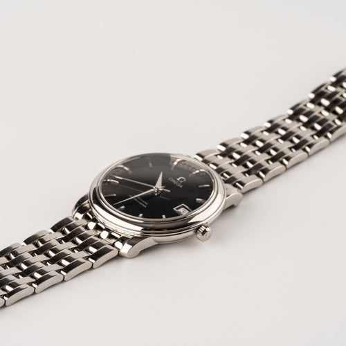 Montre Omega De Ville - Montre automatique en acier, 1986 58 Facettes TOT-02241