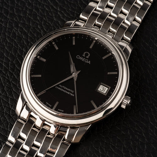 Montre Omega De Ville - Montre automatique en acier, 1986 58 Facettes TOT-02241
