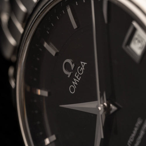 Montre Omega De Ville - Montre automatique en acier, 1986 58 Facettes TOT-02241