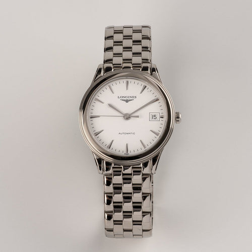 Montre Longines Flagship - Montre automatique en acier, réf. L4.774.4 58 Facettes TOT-02196