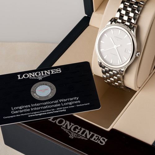 Montre Longines Flagship - Montre automatique en acier, réf. L4.774.4 58 Facettes TOT-02196