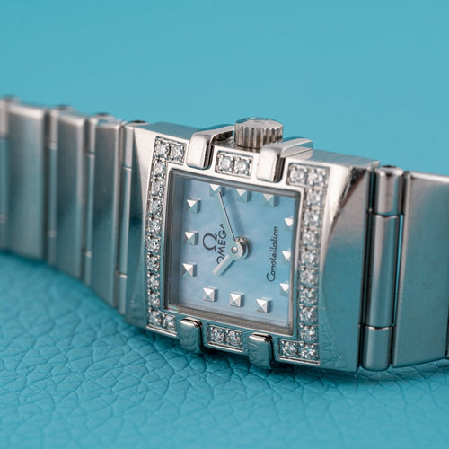 Montre Omega - Montre Constellation Quadra Mini 579722591 58 Facettes TOT-11997
