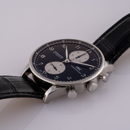 Montre IWC Portugieser - Montre 3417 chronographe automatique 58 Facettes TOT-11972