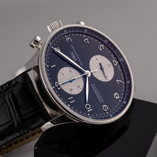 Montre IWC Portugieser - Montre 3417 chronographe automatique 58 Facettes TOT-11972