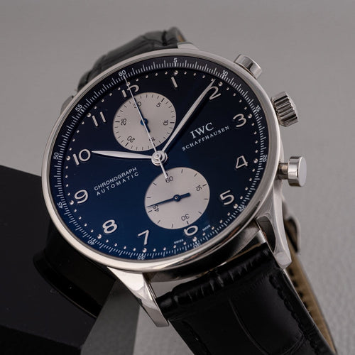 Montre IWC Portugieser - Montre 3417 chronographe automatique 58 Facettes TOT-11972