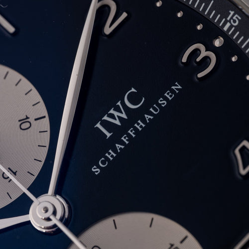 Montre IWC Portugieser - Montre 3417 chronographe automatique 58 Facettes TOT-11972